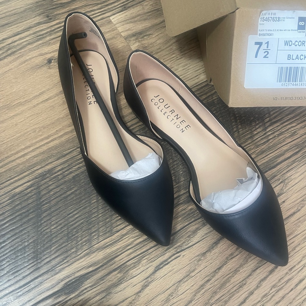 Journee Collection Black Women's Shoes